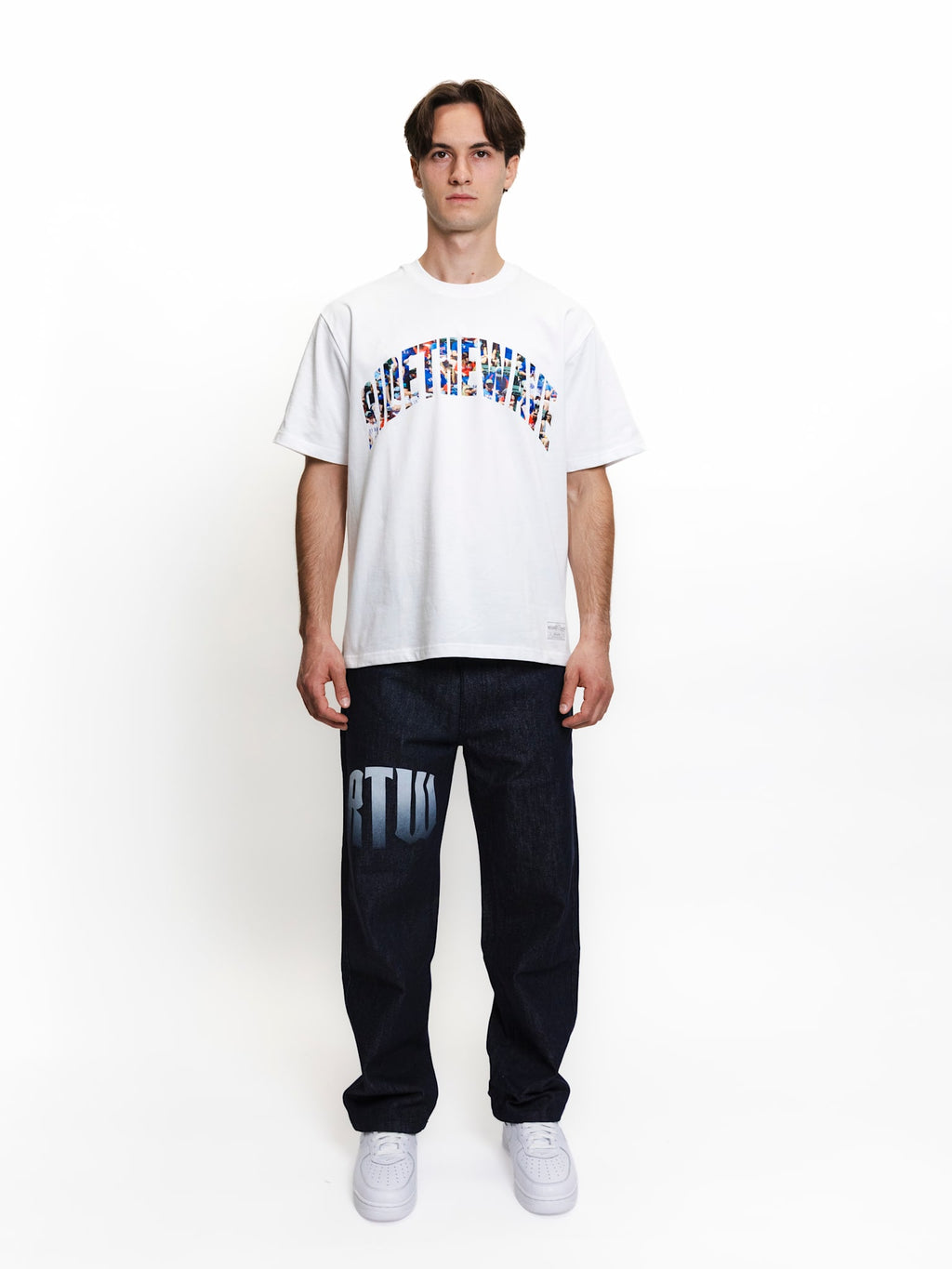 RIDETHEWAVE Crowd Logo T-shirt