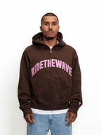 RIDETHEWAVE Zip Hoodie